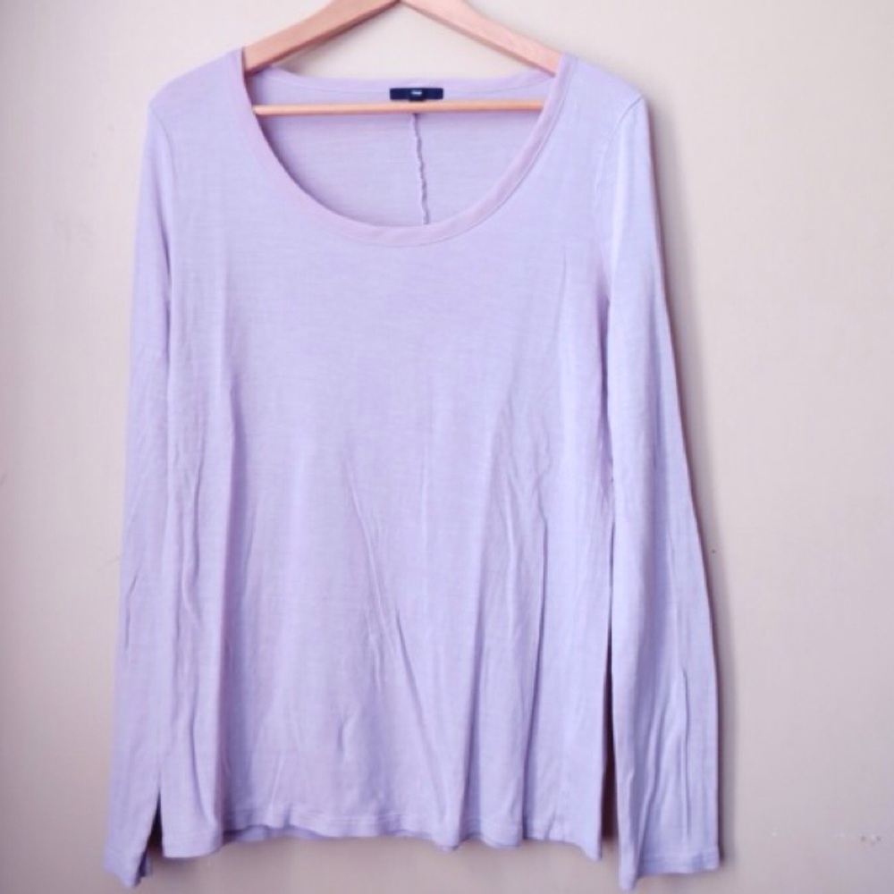 GAP tall purple tee